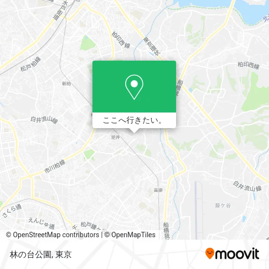 林の台公園地図