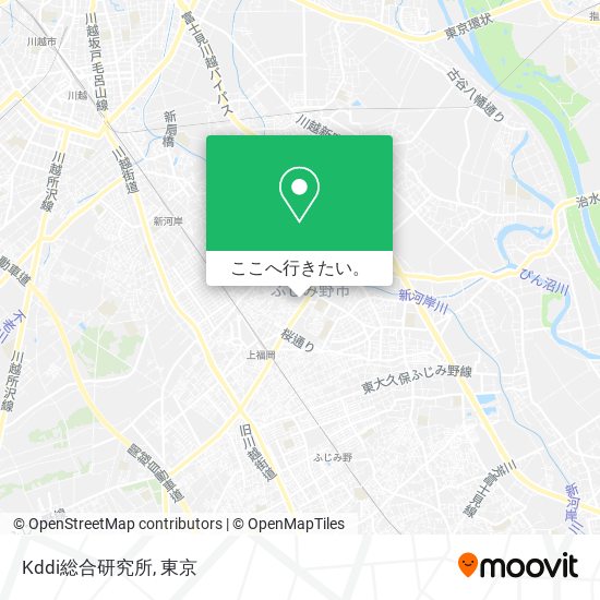 Kddi総合研究所地図