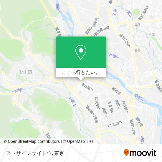 アドサインサイトウ地図
