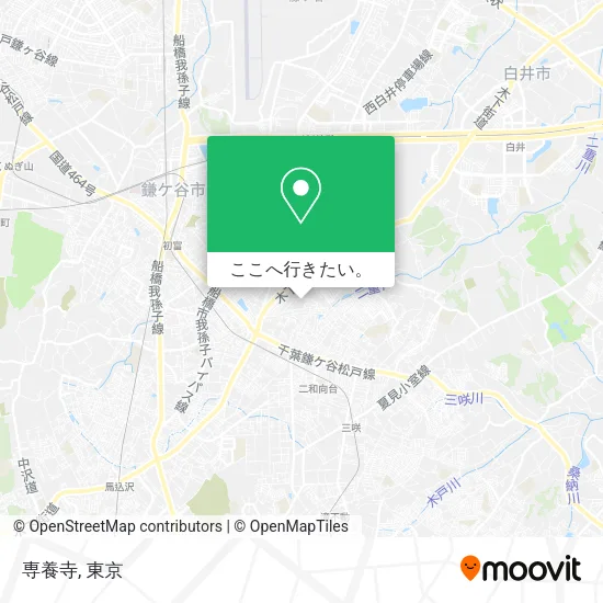 専養寺地図