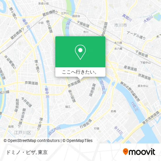 ドミノ・ピザ地図