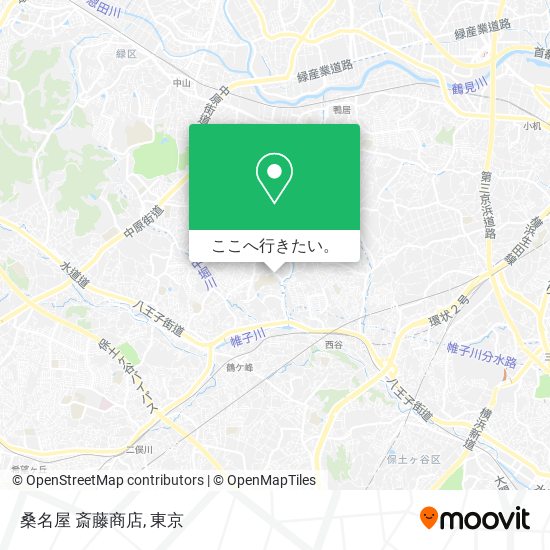 桑名屋 斎藤商店地図