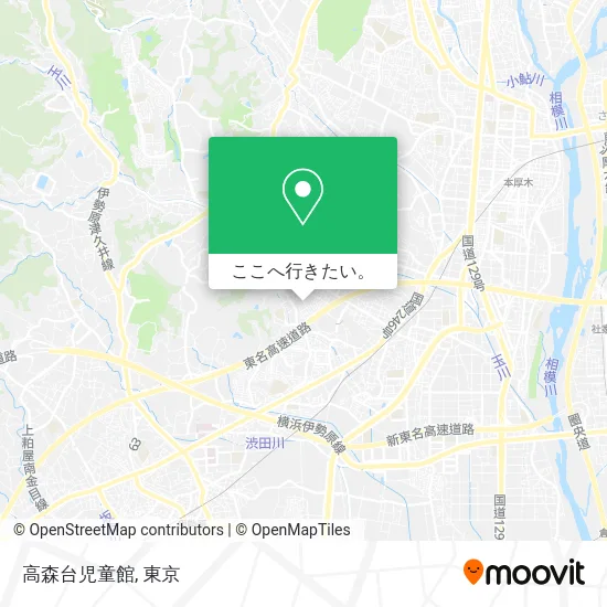 高森台児童館地図