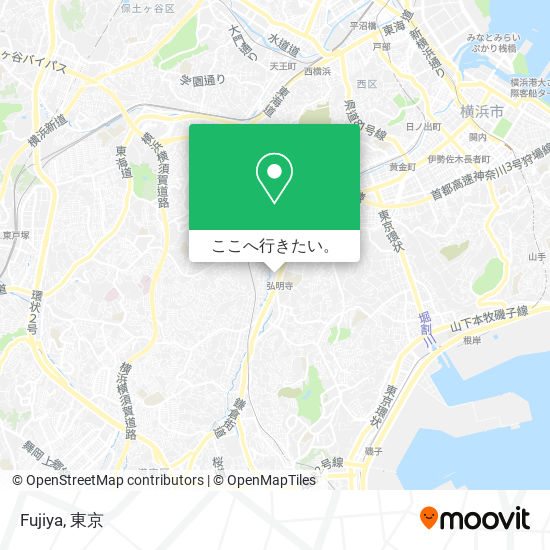 Fujiya地図