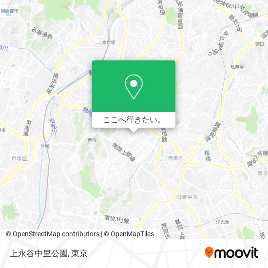 上永谷中里公園地図