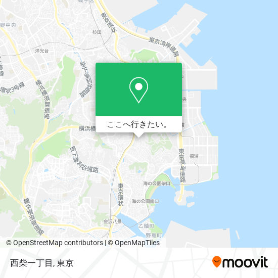 西柴一丁目地図