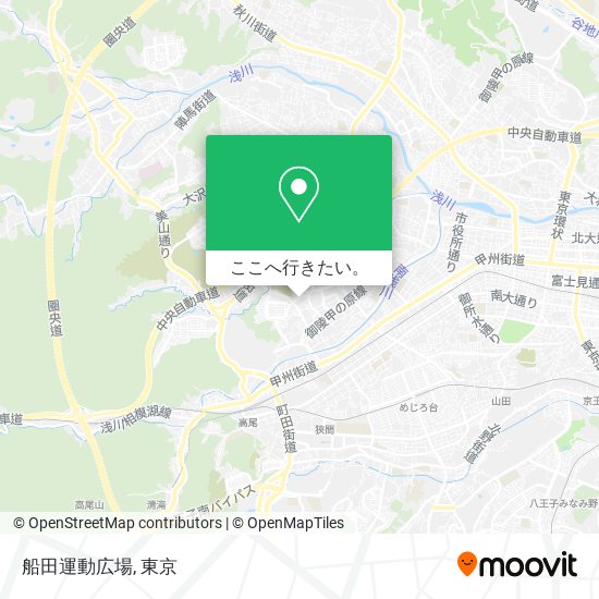 船田運動広場地図