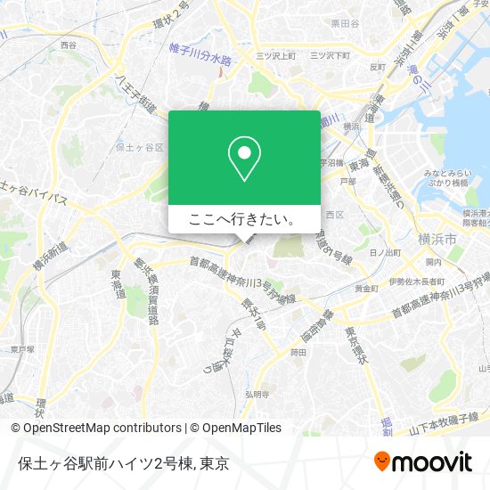 保土ヶ谷駅前ハイツ2号棟地図