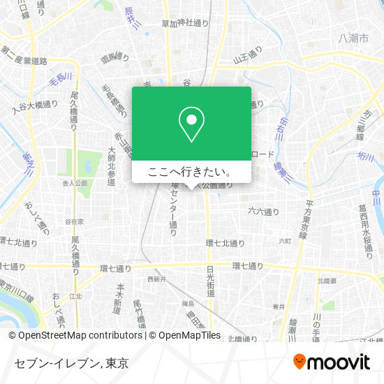 セブン-イレブン地図