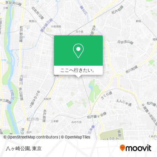 八ヶ崎公園地図