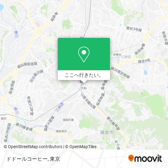 ドドールコーヒー地図