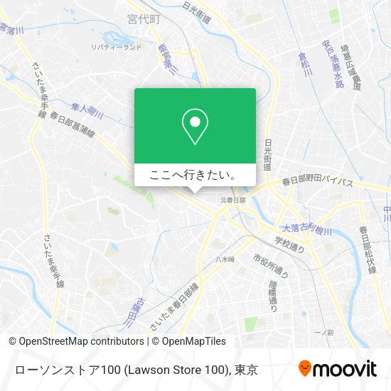 ローソンストア100 (Lawson Store 100)地図
