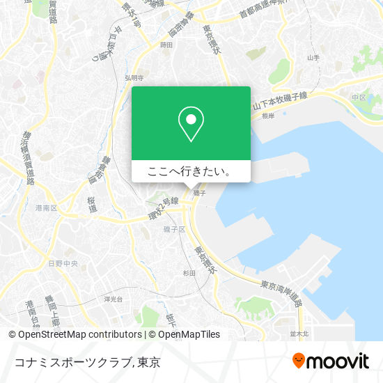 コナミスポーツクラブ地図