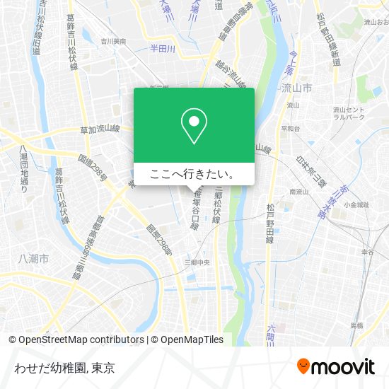 わせだ幼稚園地図