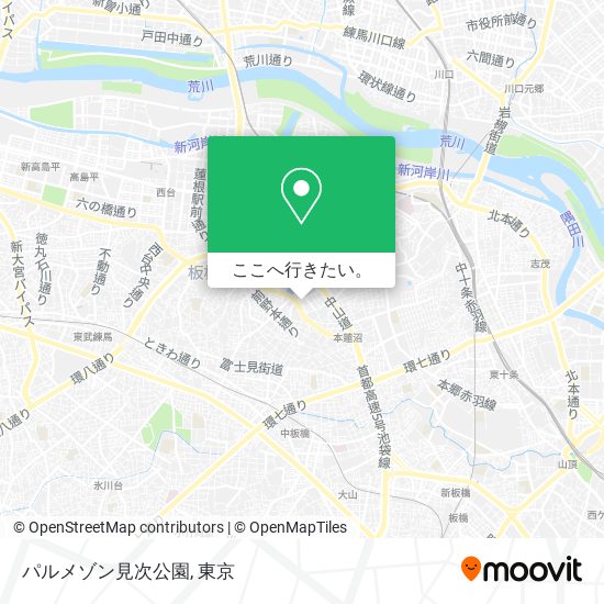 パルメゾン見次公園地図