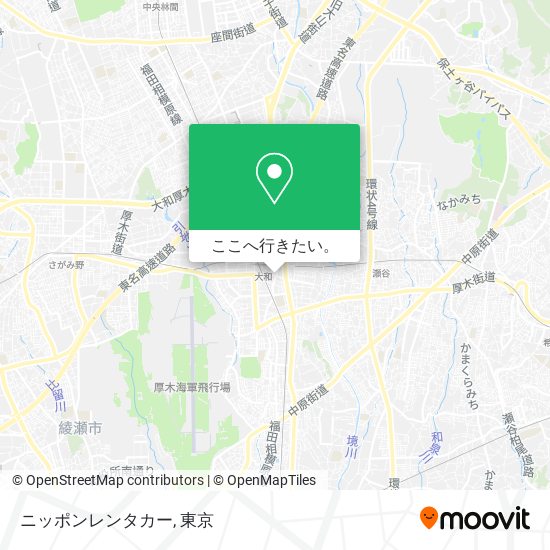 ニッポンレンタカー地図
