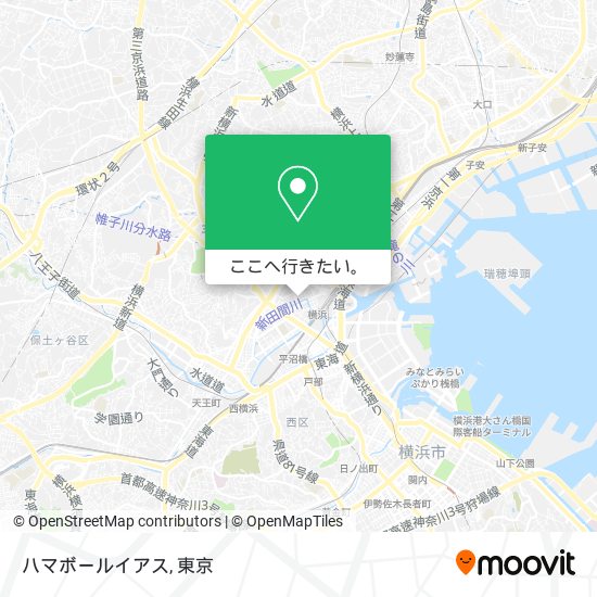 ハマボールイアス地図