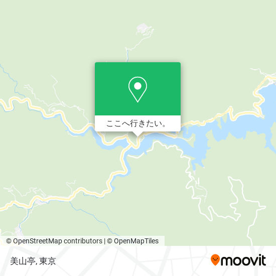 美山亭地図