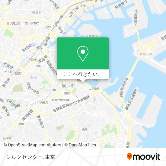 シルクセンター地図