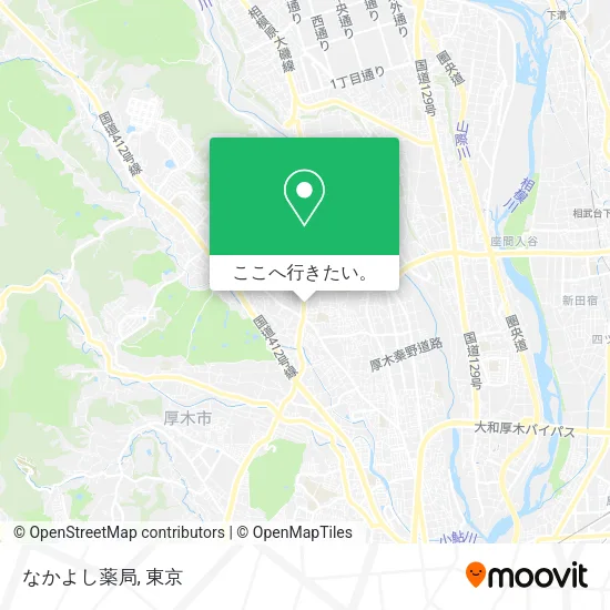なかよし薬局地図