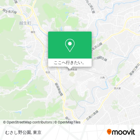 むさし野公園地図