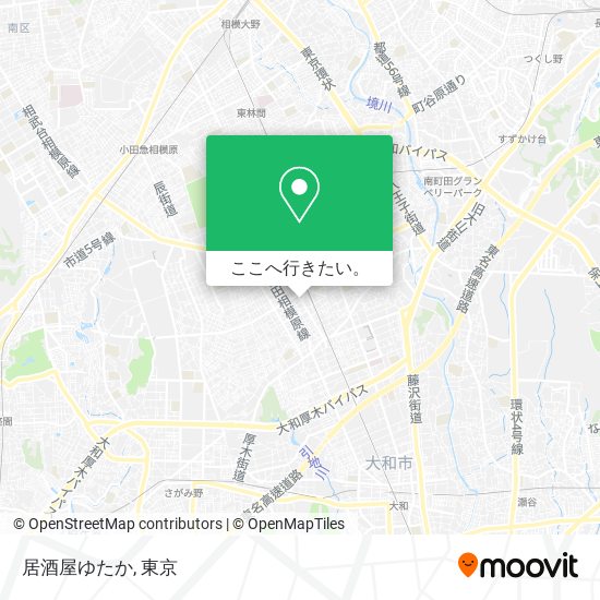 居酒屋ゆたか地図