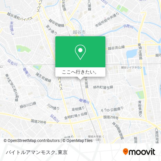 バイトルアマンモスク地図