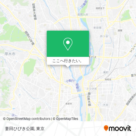 妻田ひびき公園地図