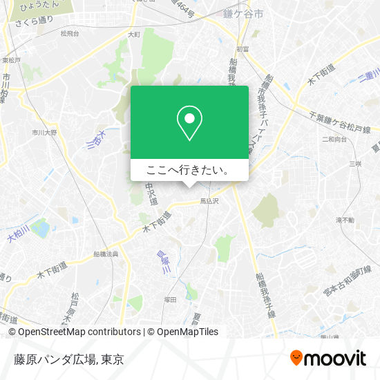 藤原パンダ広場地図