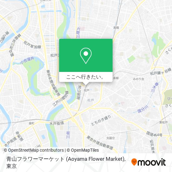 青山フラワーマーケット (Aoyama Flower Market)地図
