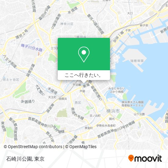 石崎川公園地図