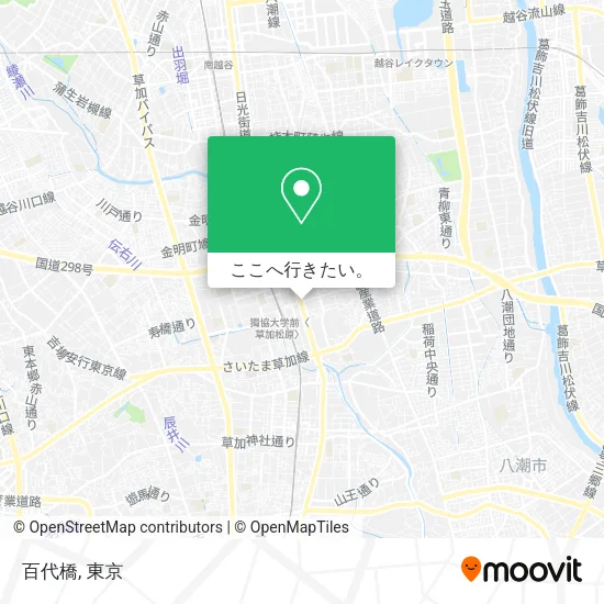 百代橋地図