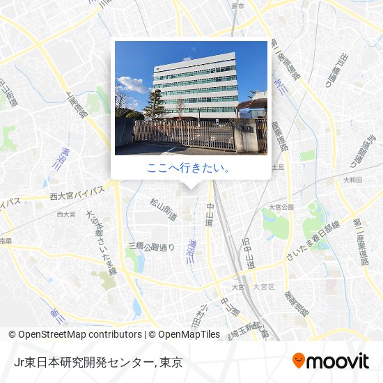 Jr東日本研究開発センター地図
