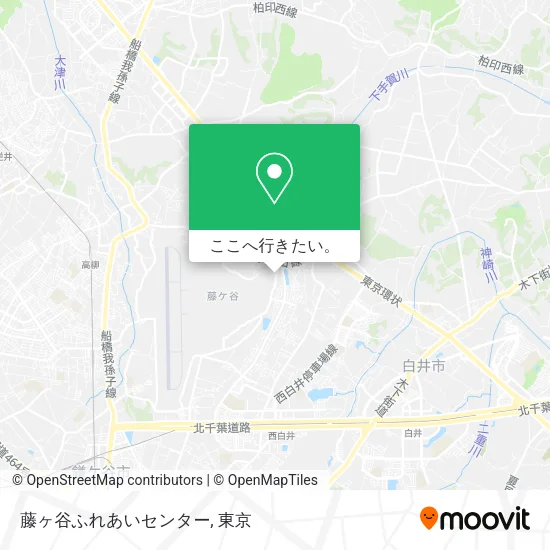 藤ヶ谷ふれあいセンター地図