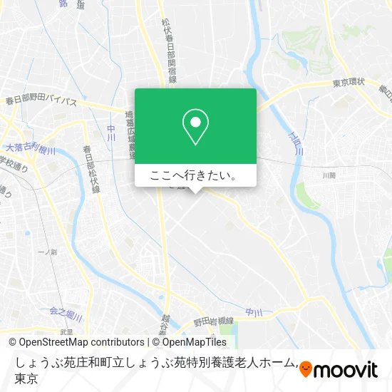 しょうぶ苑庄和町立しょうぶ苑特別養護老人ホーム地図