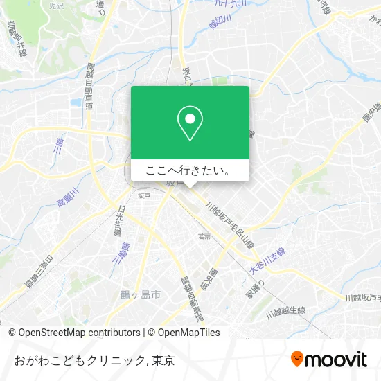 おがわこどもクリニック地図