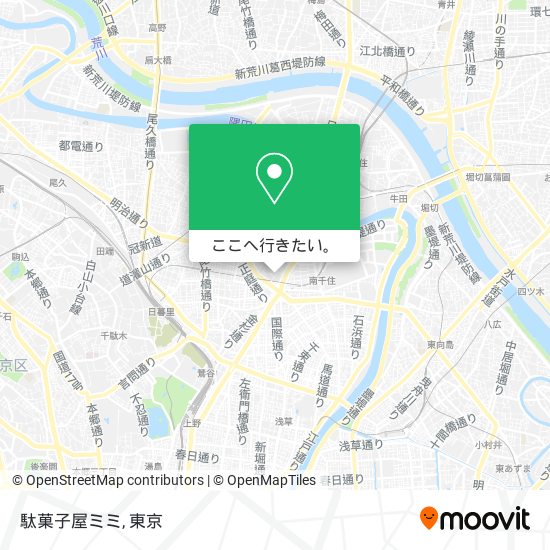 駄菓子屋ミミ地図