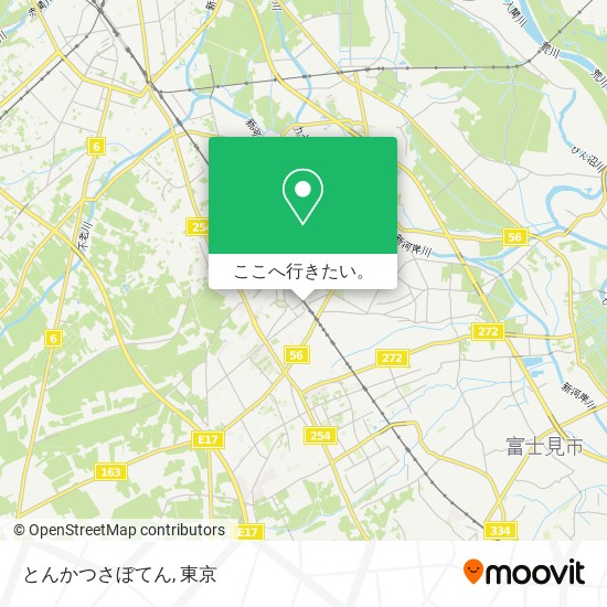 とんかつさぼてん地図