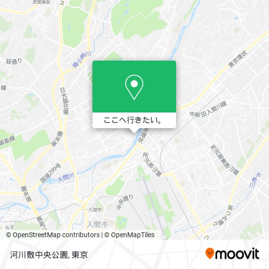 河川敷中央公園地図