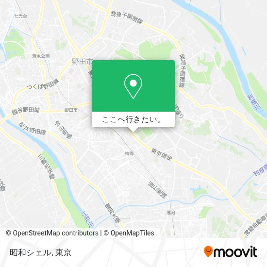 昭和シェル地図