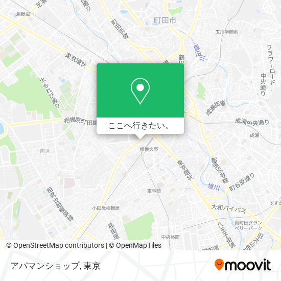 アパマンショップ地図