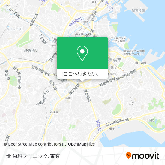 優 歯科クリニック地図