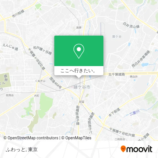 ふわっと地図