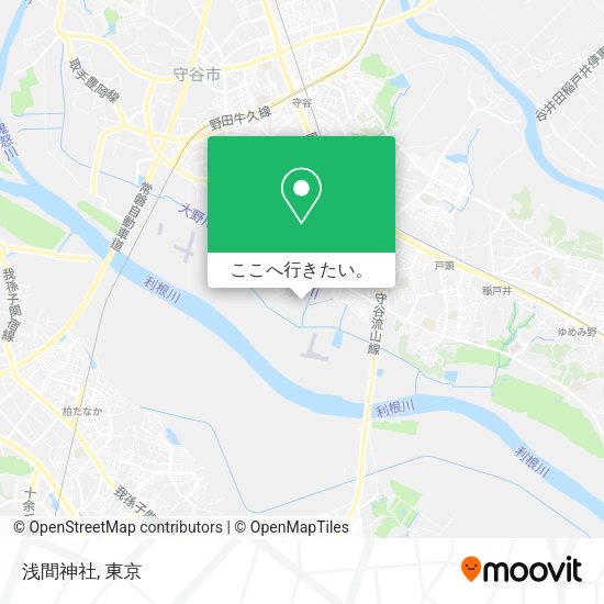 浅間神社地図