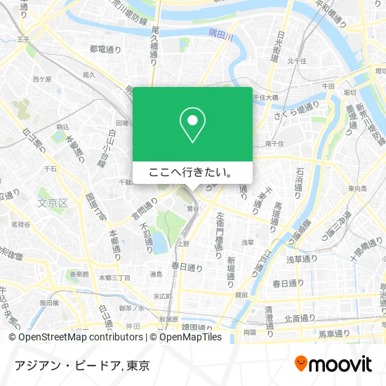 アジアン・ピードア地図