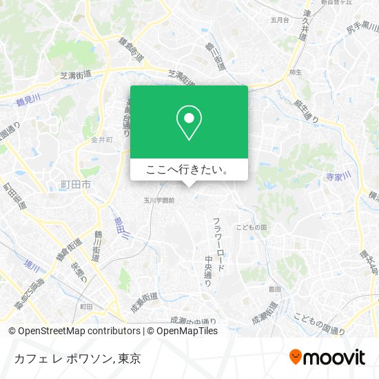 カフェ レ ポワソン地図