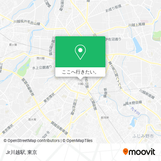 Jr川越駅地図