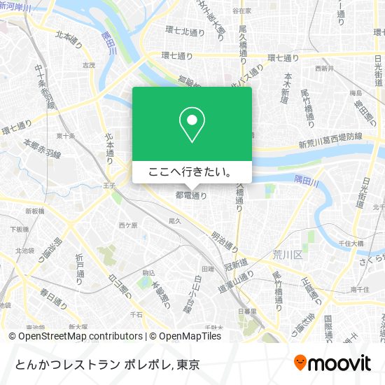 とんかつレストラン ポレポレ地図