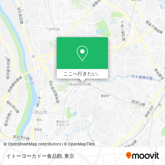 イトーヨーカドー食品館地図