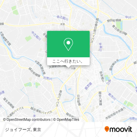 ジョイフーズ地図